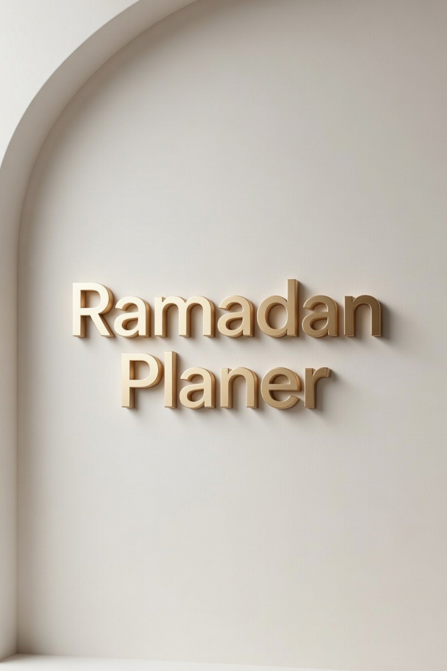 Ramadan Planer
