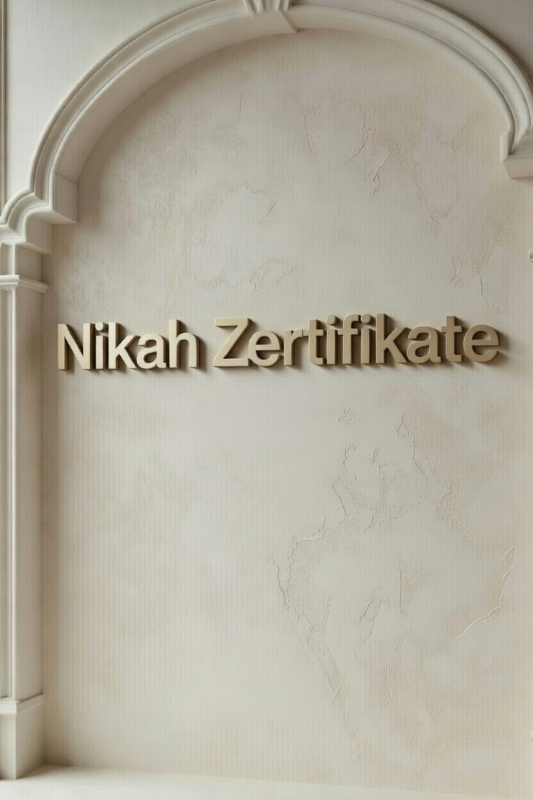 Imam Nikah Zertifikate