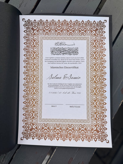 Nimah Nikah-  Zertifkat